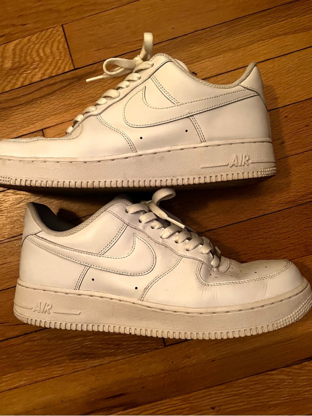 Nike White Air Force 1's